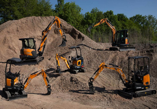 Mini excavators