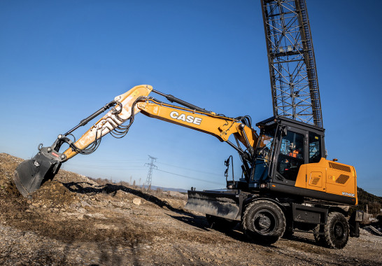 Wheeled excavators