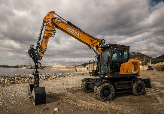 Wheeled excavators