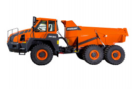 Articulated dump trucks