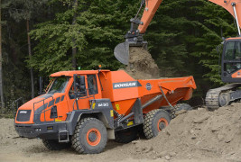 Articulated dump trucks