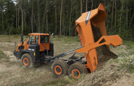 Articulated dump trucks