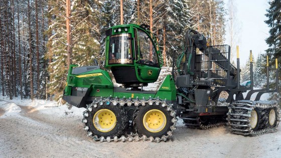 John Deere 1010G forvarders