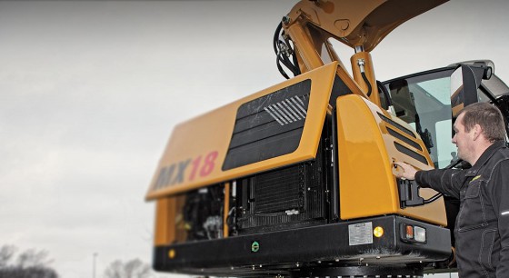 Wheeled excavators