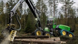 John Deere 1170G harvesters