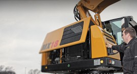 Wheeled excavators